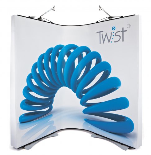 3 Panel Twist Flexi-Link Banner Stand