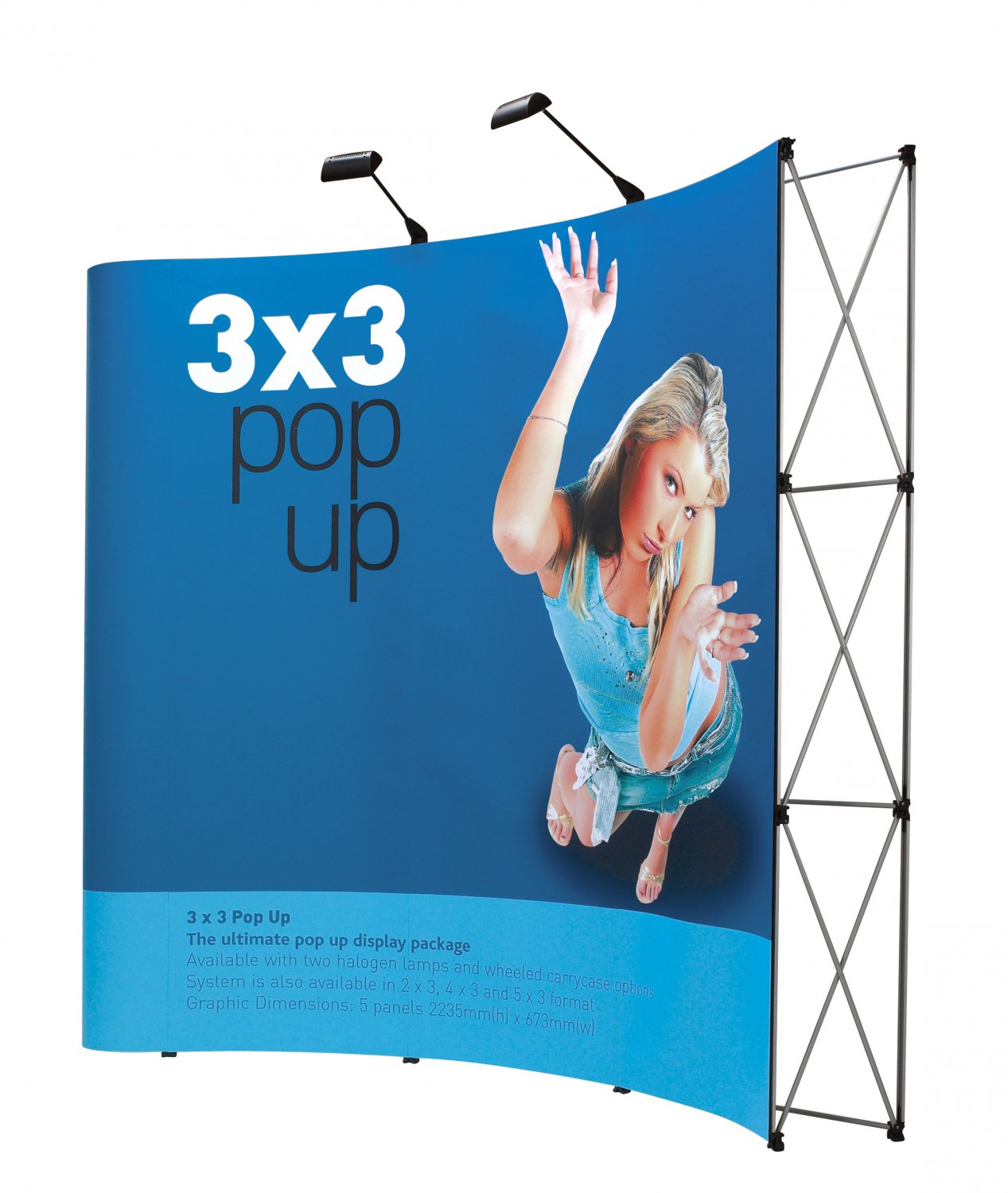 Eurostand 3x3 Pop Up Display Bundle